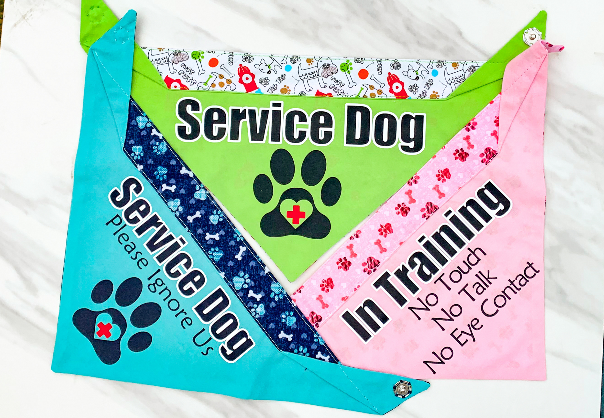 Service dog sales in training bandana