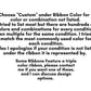 Choose "Custom" under ribbon color for a color or combination not listed. I tried to list most but there are hundreds of colors and combinations for every condition, even multiple for the same condition. I tried to match the most common;y used color for each condition. Also I apologize if your condition is not listed under the ribbon it is represented by. Some ribbons feature a triple color ribbon, please contact me if you want one of these, and I can discuss design options. 